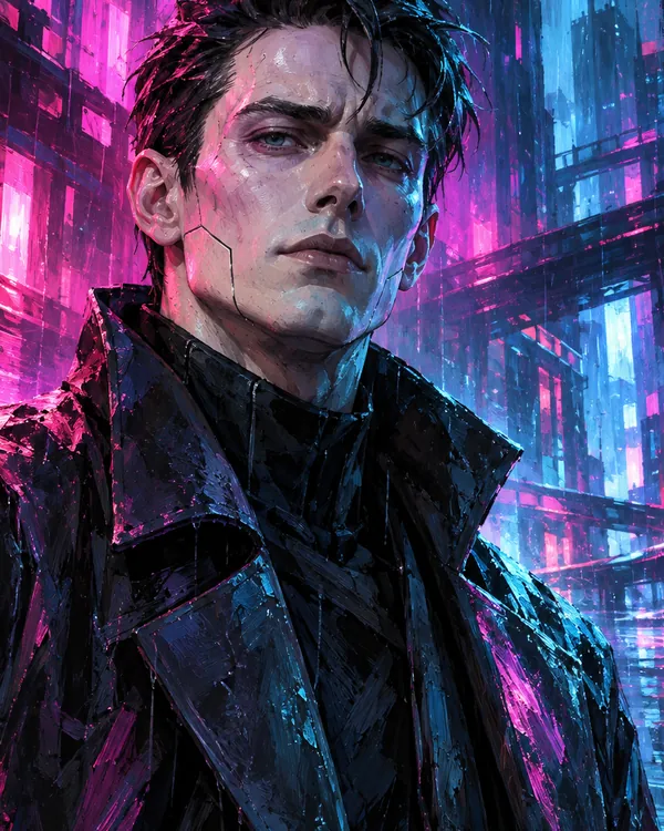 Axel的插画肖像