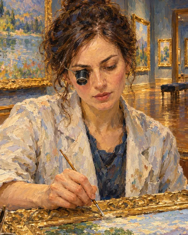 Elise Hart的插画肖像