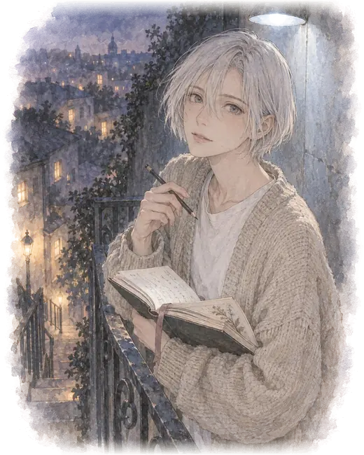 水彩肖像：林 · 巷子尽头