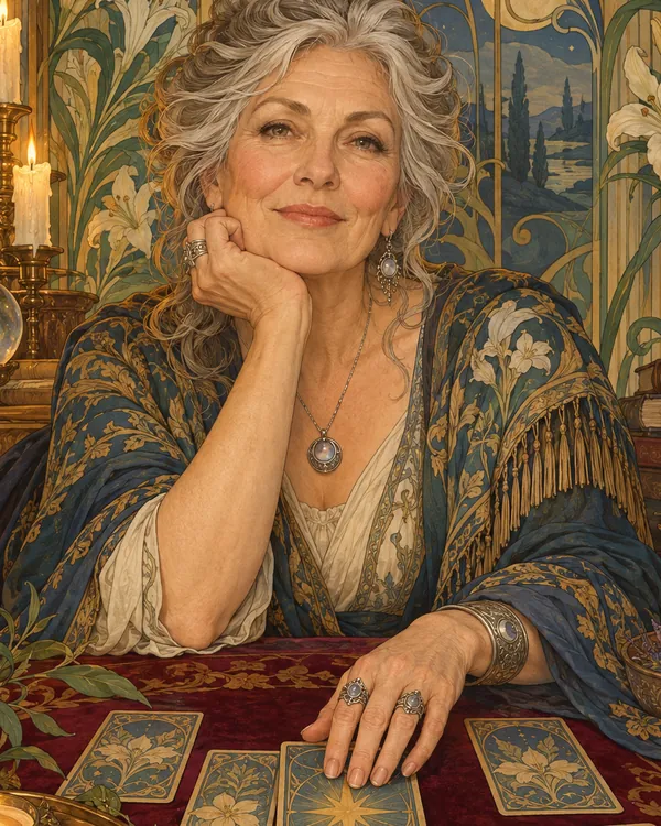 Magda Kovács的插画肖像