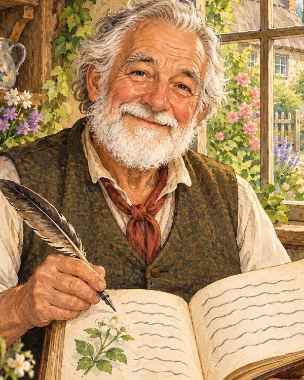 Orrin Bramble的插画肖像