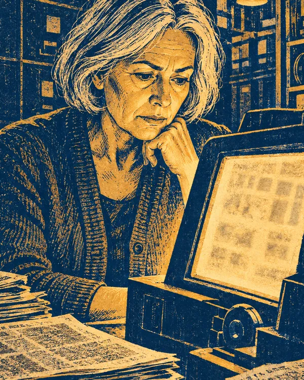 Rosalind Shaw的插画肖像