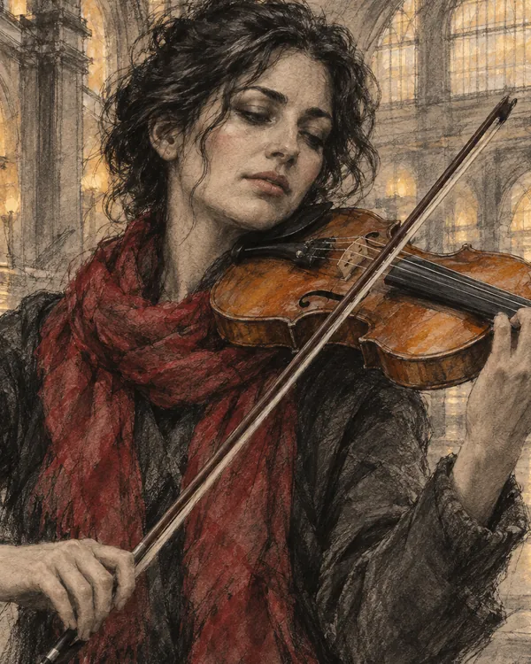Selene Marchetti的插画肖像