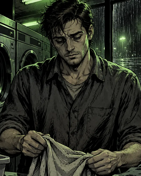 Silas Crane的插画肖像