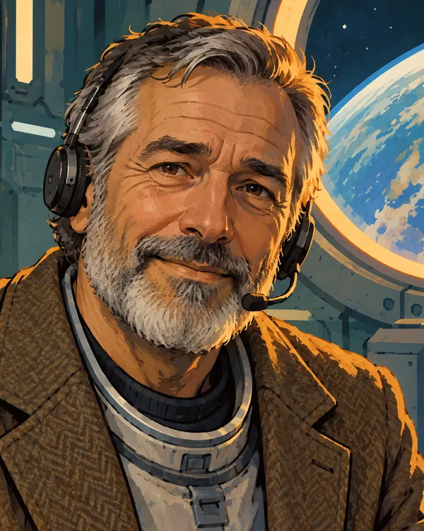 Tobias Kerr的插画肖像