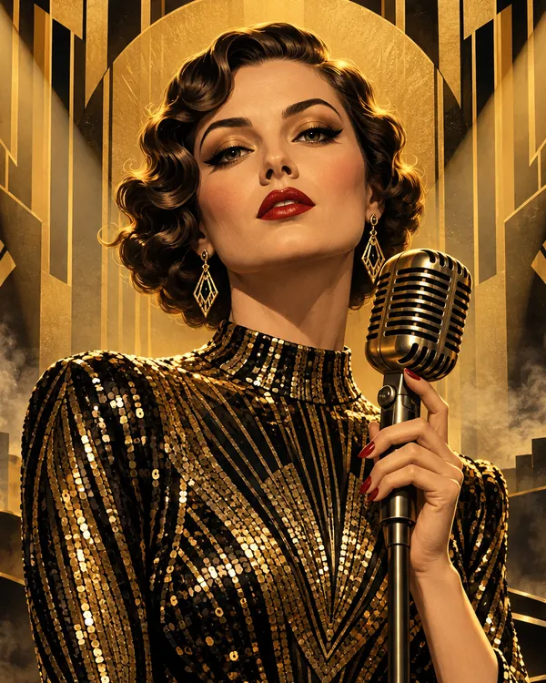 Vivienne Lark的插画肖像